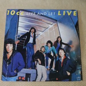 10CC Live and Let Live Vinyl Record